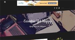 Desktop Screenshot of eccentricyethappy.info
